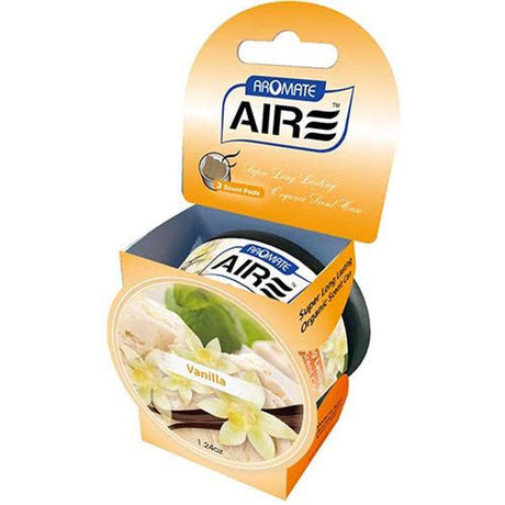 Air Freshener 1 Piece Perfume Block with 9 Scents - Aromate Air Vanilla