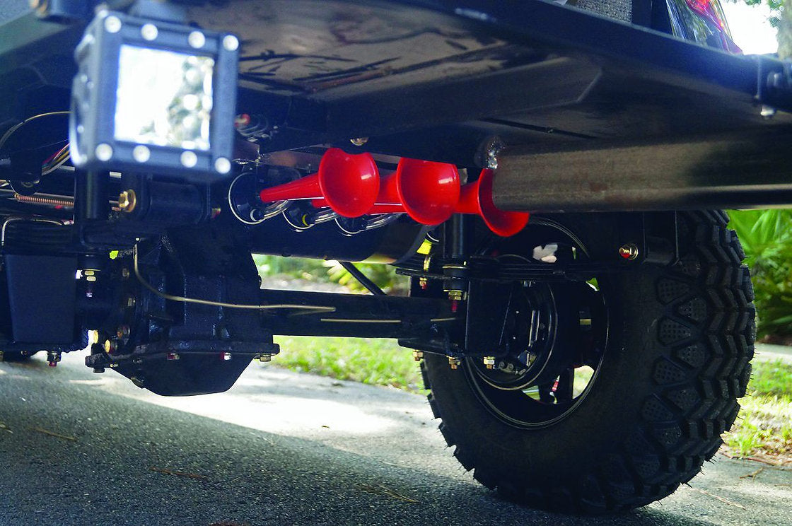 Air Horn Triple 630Hz, 795Hz, 840Hz With Compressor & All Fittings - Charge