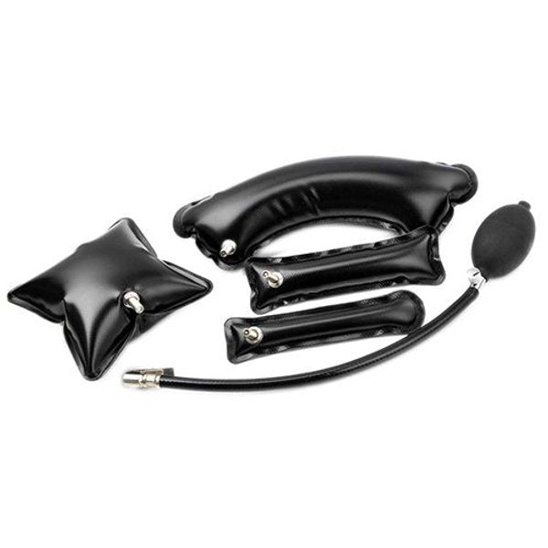 Air Inflating Pillow Set 5 Piece With Hand Pump & 3 Inflator Pillows - PKTool