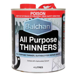 All Purpose Thinners Professional Grade Paint Thinners - Balchan