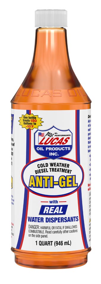 Anti-Gel Cold Weather Diesel Treatment 1 Quart - Lucas Oil | Universal Auto Spares