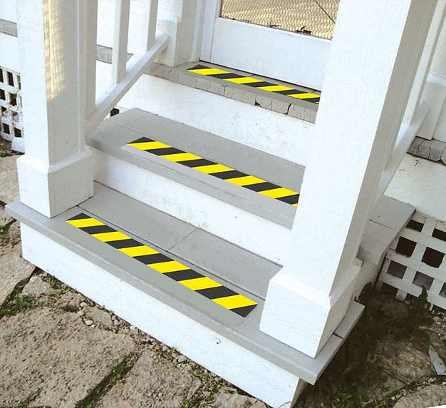 Anti-Slip Tape Yellow & Black 48mm x 5m Durable, Abrasive Surface - Pro-Kit