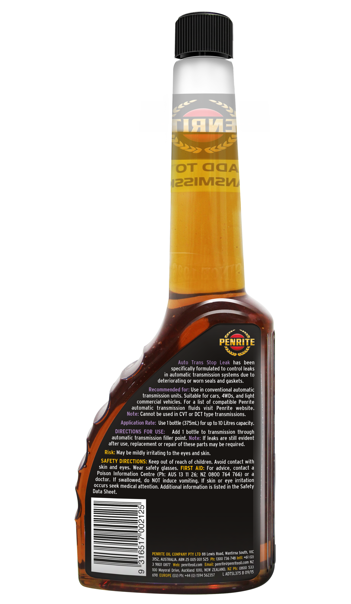 Auto Trans Stop Leak 375mL - Penrite