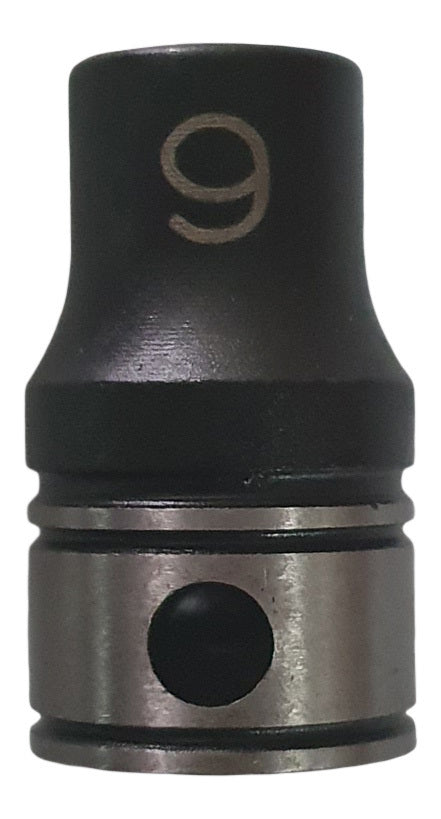 9mm x 3/8 Dr 6pt Thin Wall Socket 1014009B - Dual Action