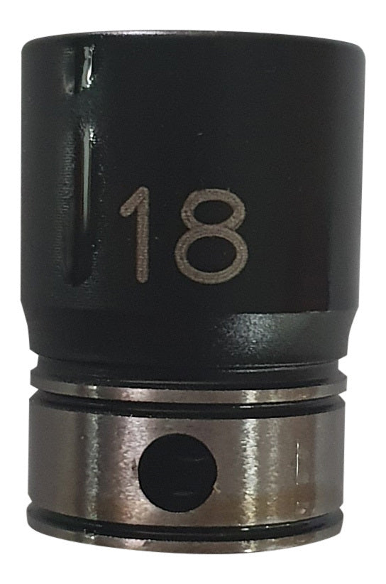 3/8" Drive 6-point 18mm Size Range Thin-Wall Impact Socket 1014018B - Dual Action