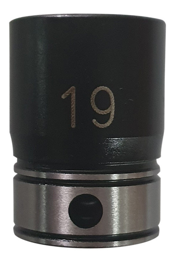 3/8" Drive 6-point 19mm Size Range Thin-Wall Impact Socket 1014019B - Dual Action