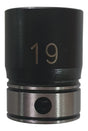 3/8" Drive 6-point 19mm Size Range Thin-Wall Impact Socket 1014019B - Dual Action