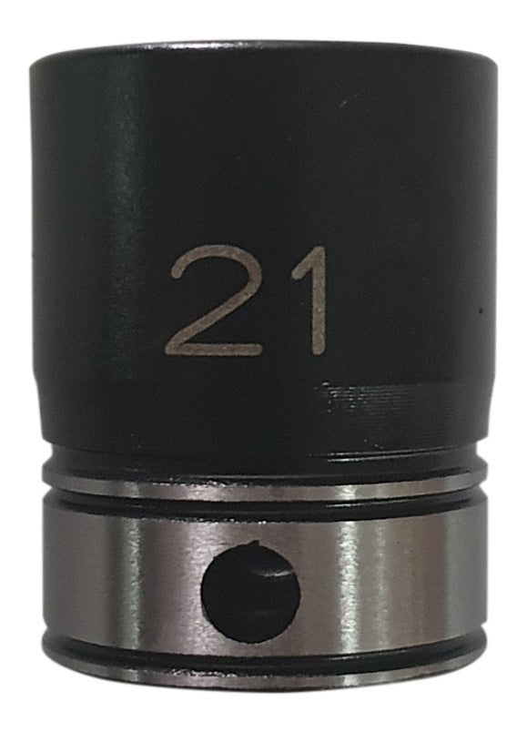 3/8" Drive 6-point 21mm Size Range Thin-Wall Impact Socket 1014021B - Dual Action