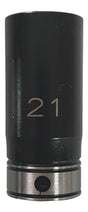 3/8" Drive 6-point 21mm Size Thin-Wall Deep Impact Socket 1114021B - Dual Action