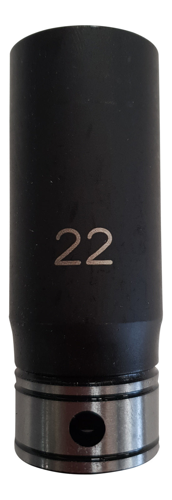 Thin Wall Deep Socket 22mm x 1/2 Drive 6-Point Opening - Dual Action