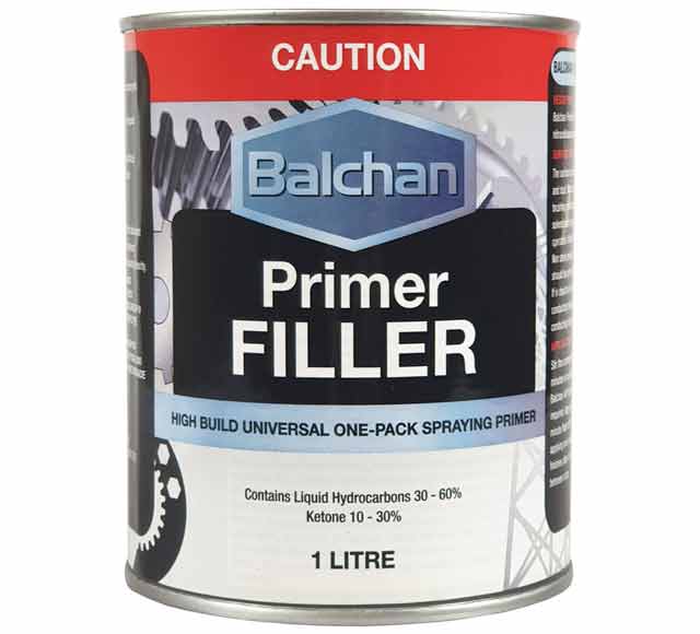 Primer Filler Enamel Professional Industrial & Equipment 400g or 1Ltr - Balchan