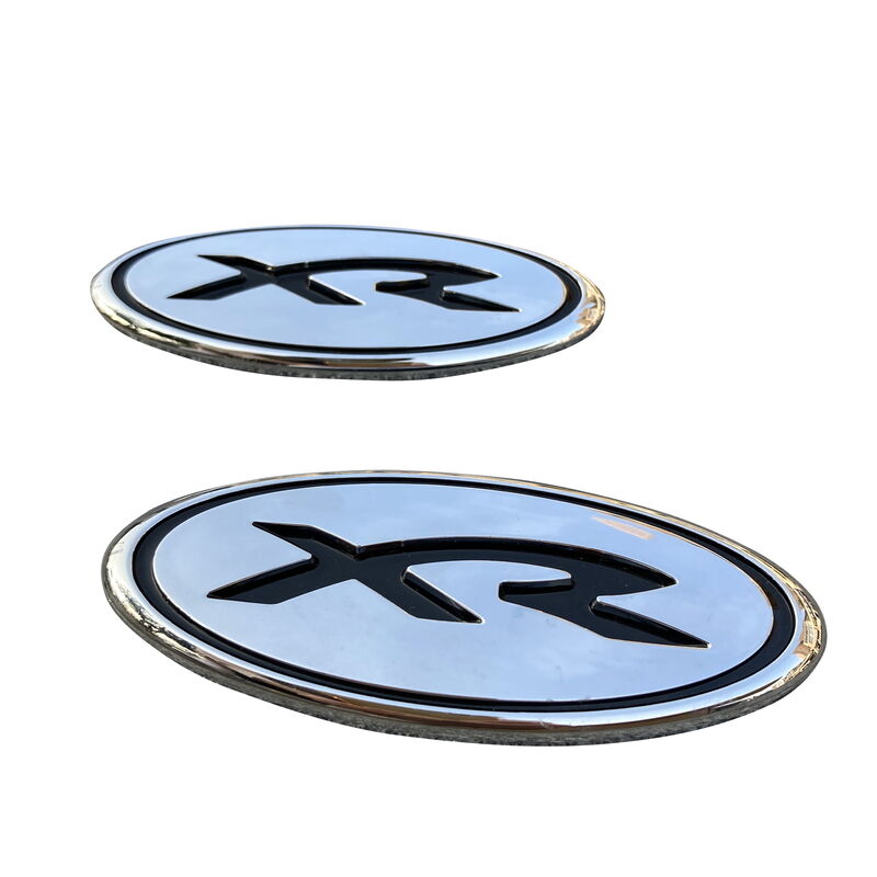 2 Pcs XR Front Grill & Rear Boot Badge Fir For Ford BA BF Series Falcon XR6 XR8 UTE BADGE-008-2PCS - Machter