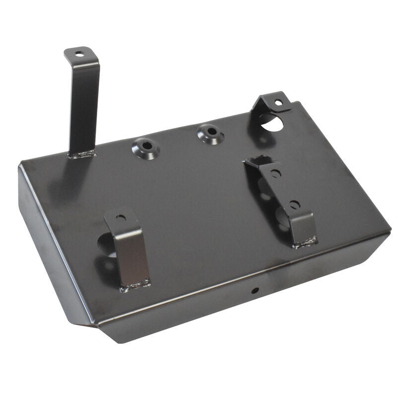 Black Dual Battery Tray Fit For Toyota Hilux 2005-2015 SR 1KD-FTV 3.0L KUN26 KUN25 BATA-TA001-BLACK - Machter