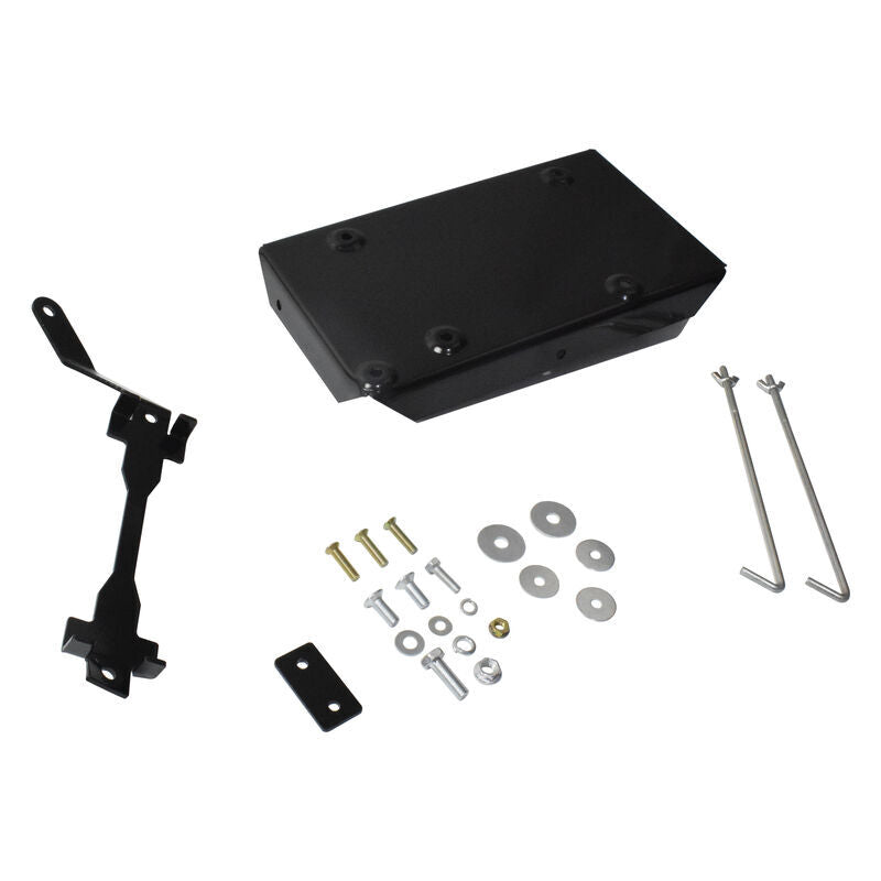 Dual Battery Tray Fit For Toyota Prado 150 Series 1KD-FTV 3.0L 2010-ON Black BATA-TA005-BLACK - Machter