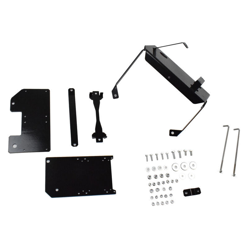 Dual Battery Tray Kit Fit For Toyota Landcruiser 70 Series 1VD-FTV V8 4.5L Black BATA-TA007-BLACK - Machter