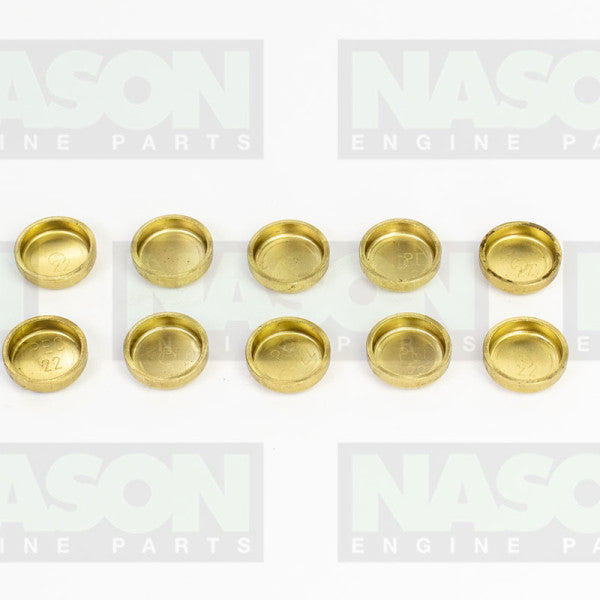 Welch Plug WELCH PLUG 22MM BRASS CUP BC22MM-10 - PREMIER