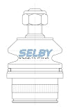 Ball Joint Lower Fits Fairlane NA - NL, Falcon EA - EL BJ318 - Selby | Universal Auto Spares