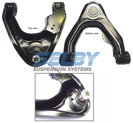 Upper Control Arm LH Fits Nissan Navara 4WD D22 04/1997-12/2015 BJ3591L-ARM - Selby