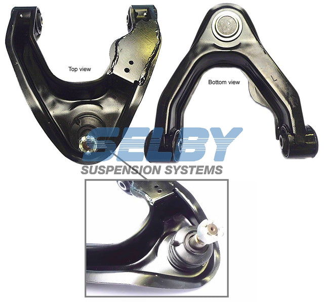 Upper Control Arm LH Fits Nissan Navara 4WD D22 04/1997-12/2015 BJ3591L-ARM - Selby