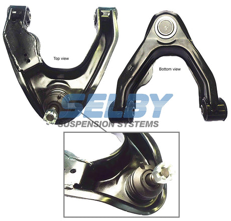 Upper Control Arm RH Fits Nissan Navara 4WD D22 04/1997-12/2015 BJ3591R-ARM - Selby