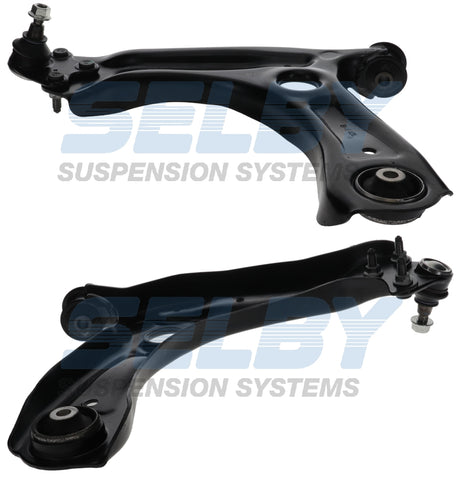 Front Lower Control Arm (Left) Fits VW Polo 6R, Audi A1 8X, Skoda Fabia Without Ball Joint BJ4017L-ARM - Selby