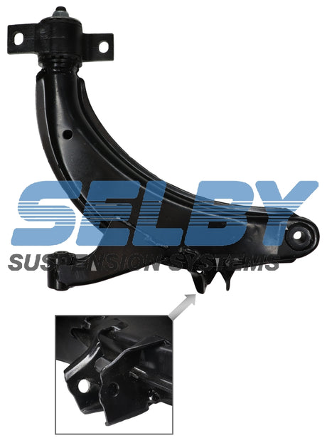 Front Lower Control Arm (Left) Fits Subaru Impreza 93-04 Dog Bone Pipe and Sway Bar BJ4141L-ARM - Selby