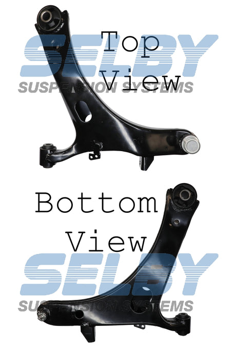 Front Lower Control Arm (Left) Fits Subaru Impreza 9/07-12/11 Without Ball Joint BJ4142L-ARM - Selby