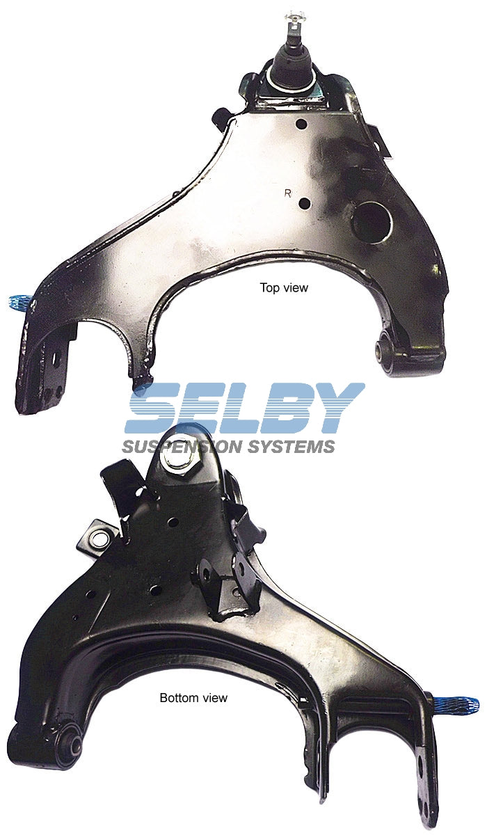 Right Front Lower Control Arm Fits Nissan Navara D22 4WD BJ818R-ARM - Selby