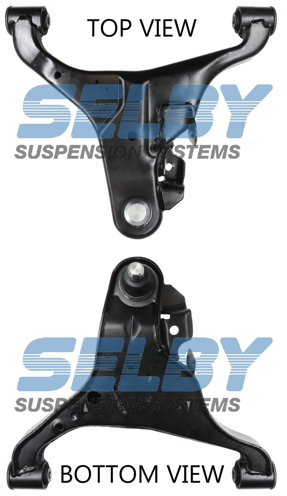 Lower Control Arm (RH) Fits Navara D40 24mm Pin Ball Joint BJ8823R-ARM - Selby