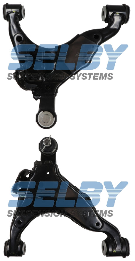 Front Lower Control Arm (L) Fits Prado 150 VX, Kakadu with KDSS BJ8935L-ARM - Selby