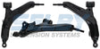 Left Front Lower Control Arm Fits Lexus IS (USE Series) BJ9133L-ARM - Selby