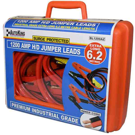 Jumper Booster Cable Set 1200AMP X 6.2m HD 1 B&S Cable (39.55mm) - AUTOKING
