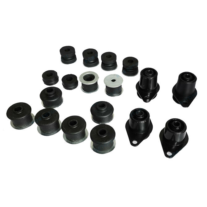 18 Pieces Body Mount Kit Bushing Bush Set Fit For Toyota Landcruiser 80 Series 90-98 - Machter