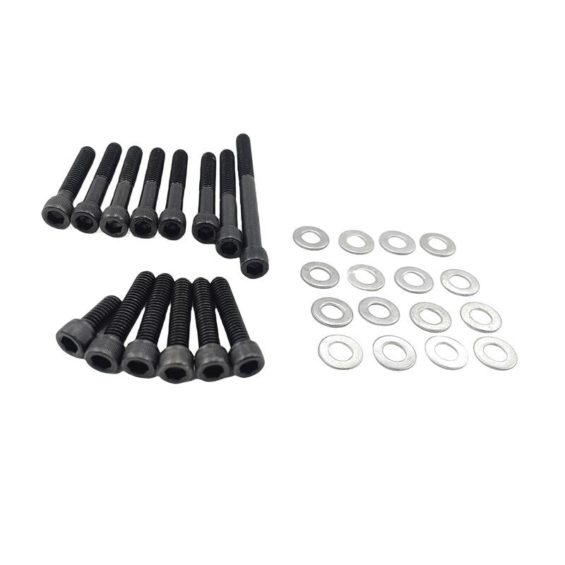 14 Pcs Black Timing Cover / Water Pump Bolt Kit Fit For Holden 253 304 308 V8 HQ VN BOLT-HLN003 - Machter