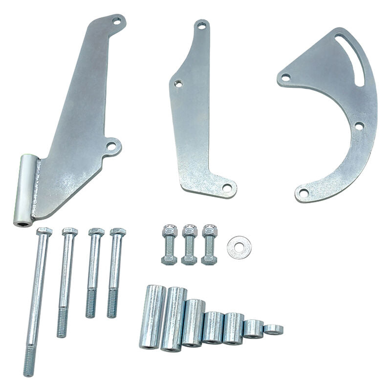 Mount Bracket Fit For Small Block Chevy AC A/C Air Con Compressor Mounting Bracket BRK-508 - Machter