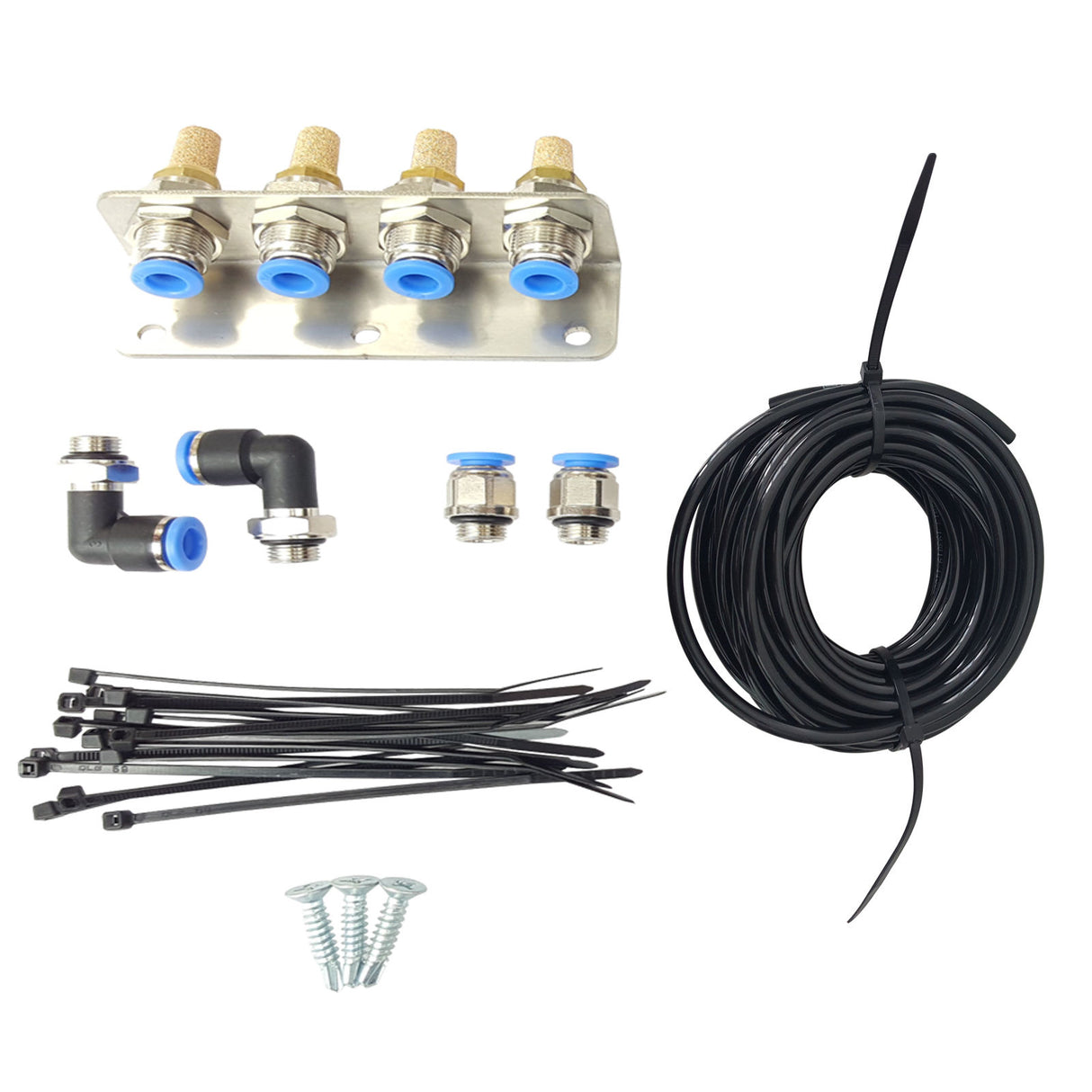 Diff Breather Kit 101 4 Point Universal Fit For Toyota Hilux Landcruiser Prado 4x4 BRKIT-TA001M - Machter