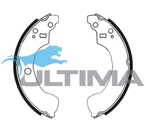 Brake Shoes (R) Fits LANDCRUISER 40, 60, 70,80 SERIES BS1792- Ultima