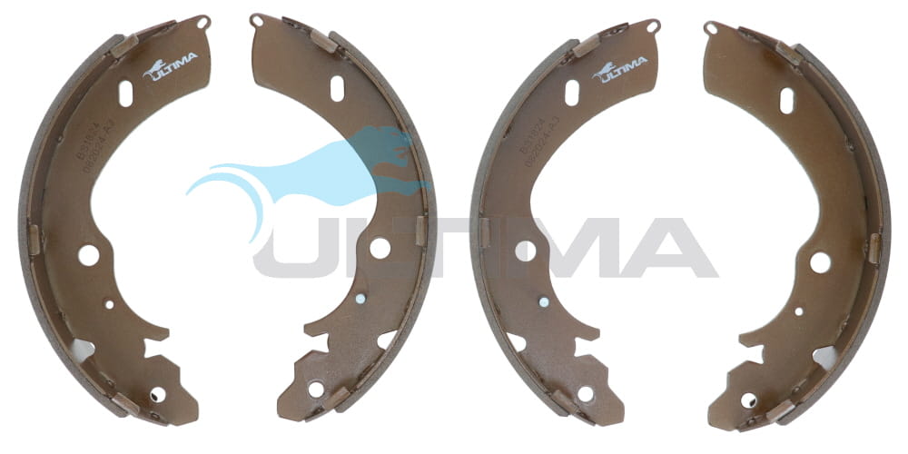 Brake Shoes(R) Fits COLORADO 7/08 on, RODEO RA 4x4 3/03 on , D-MAX 02- 254mm DRUM BS1824 - Ultima