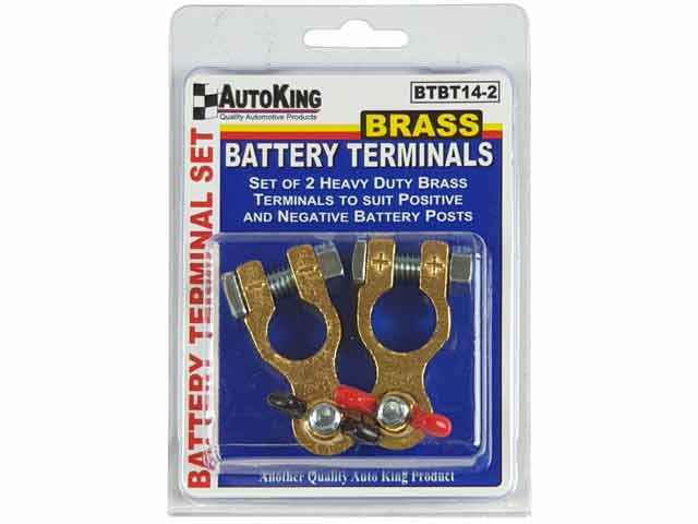 Battery Term Brass Marine 2 Piece - AUTOKING