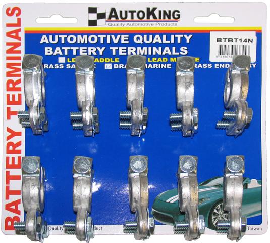 Battery Terminal 2 Bolt Ent 10 Piece - AUTOKING