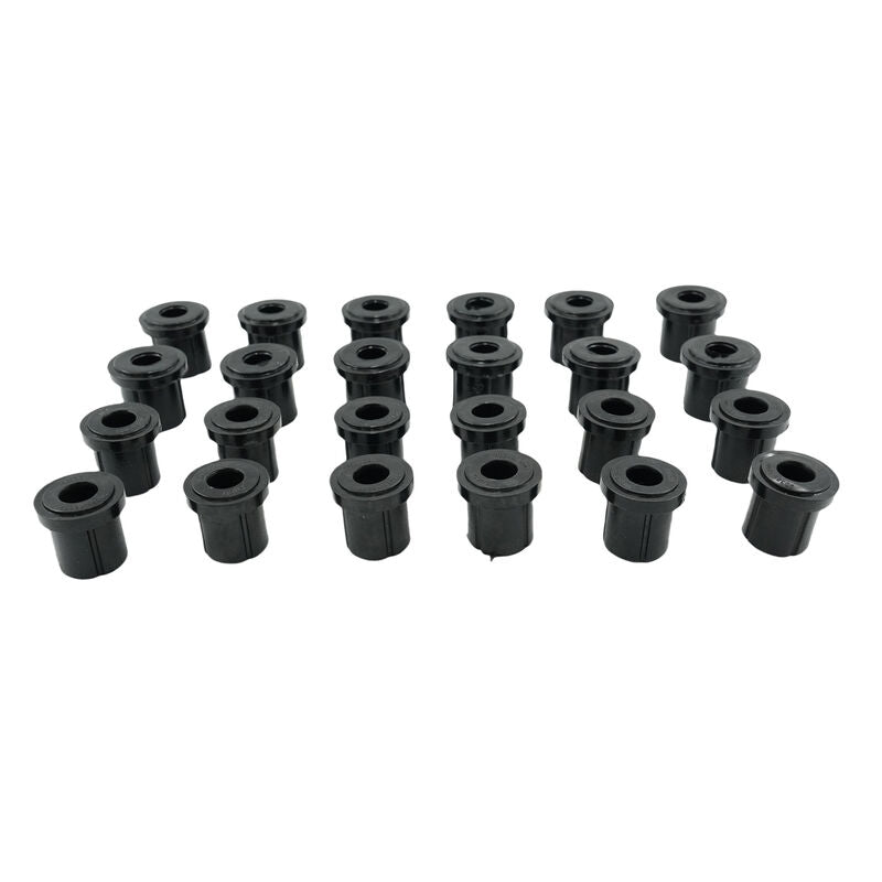 24 Pcs Front & Rear Rubber Shackle Bushes Fit For Toyota Landcruiser FJ75 HJ75 FZJ75 HZJ75 4X4 1984-1999 BUSH-TA012-24PCS - Machter