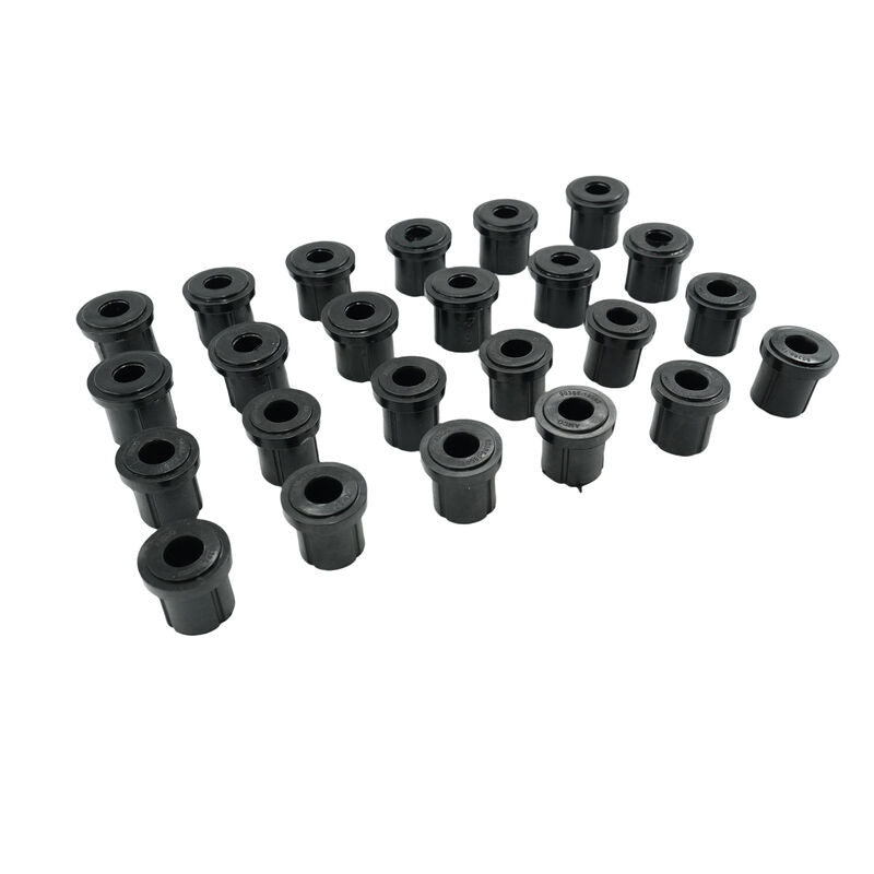 24 Pcs Front & Rear Rubber Shackle Bushes Fit For Toyota Landcruiser FJ75 HJ75 FZJ75 HZJ75 4X4 1984-1999 BUSH-TA012-24PCS - Machter