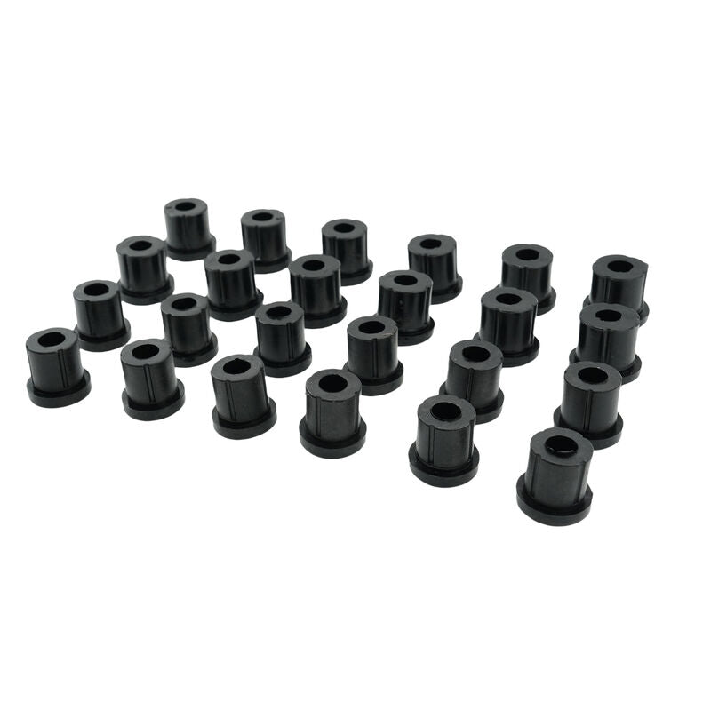 24 Pcs Front & Rear Rubber Shackle Bushes Fit For Toyota Landcruiser FJ75 HJ75 FZJ75 HZJ75 4X4 1984-1999 BUSH-TA012-24PCS - Machter