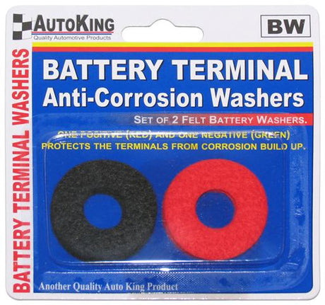 Battery Washers Red/Green 2 Piece - AUTOKING