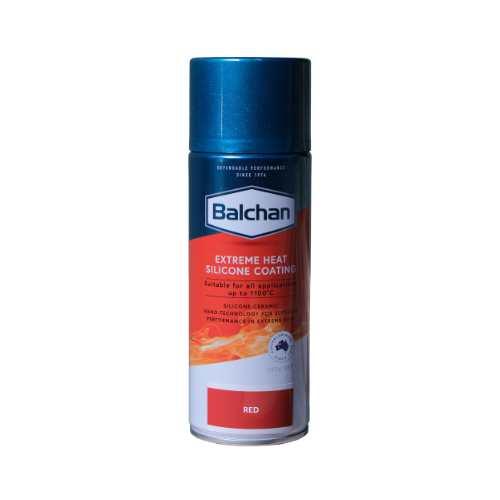 Extreme Heat Silicone Coating in Red 340g - Balchan