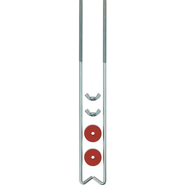 Battery Hold Down Clamp J Hook 2 Piece 12″ - Charge