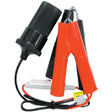 Battery Lighter Accessory Socket With Battery Clamps 12/24V - Charge