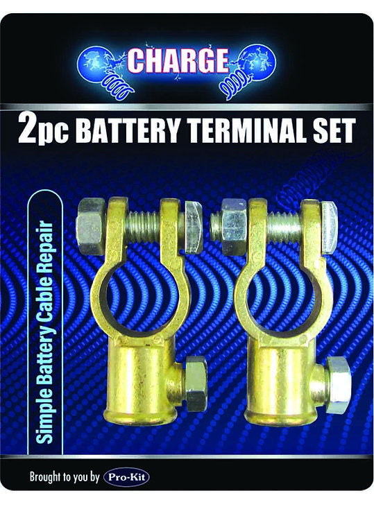 Battery Terminal 2 Piece End Feed - Charge