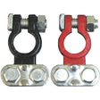 Battery Terminal 2 Piece Red & Black Saddle Type Lead - Charge