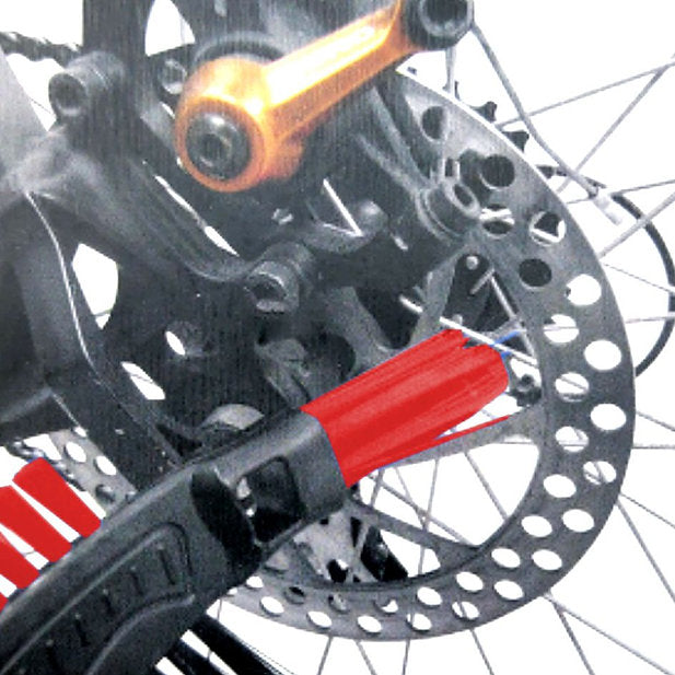 Bike Cleaning Brush Set With 3 Pieces - PK Tools